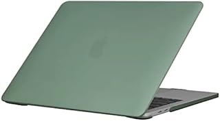 Bandless Protective Case Compatible with MacBook Air 13 inch A1466 & A1369 Old Version 2010-2017, Plastic Laptop Hard Shell Case Cover for MacBook Air 13.3 inch - Green