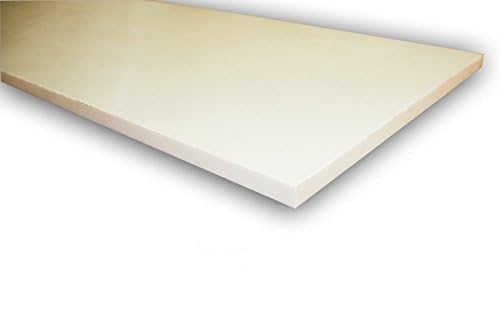 GFK-Platte, Weiß, RI 40400 (Polyesterharzplatten - 250 x 100 x 1 mm )