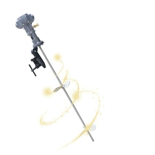 Agitador neumático, agitador Industrial, Mezclador de Barril con Abrazadera, agitador de Aire, Herramienta para Mezclar Pintura, Mezclador neumático, Mezclador de Pintura neumático de 50 GAL