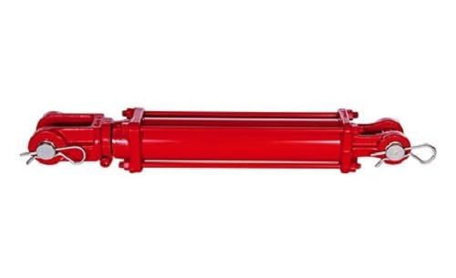 2" x 12" Cross Hydraulic Cylinder Retracted 22.25" Extended 34.25" USA Made Farmer Bob's Parts 212DB