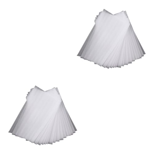Outanaya 2sets Hair Dye Paper Professional Hair Coloring Highlight Dark Skin Dye Pad 50sheets*2