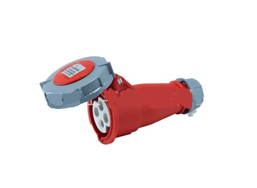 Connecteur étanche industriel 32A IP67 SFK-552 triphasé pour câblage électrique