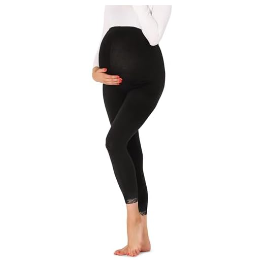 Be Mammy Leggings Premaman 7/8 BE20-262(Nero,S)