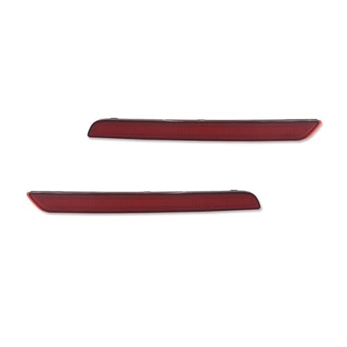 Coques Réflecteurs Pare-chocs Arrière pour Toyota GR Supra 2020-2024 - Lentille Rouge (Lot de 2)