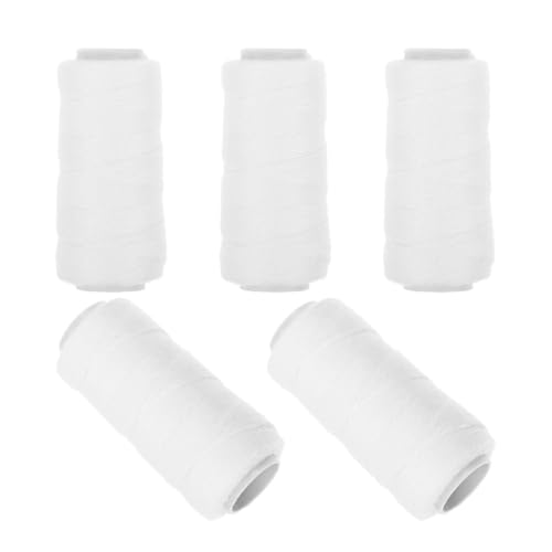 Healeved Professional Facial Hair Trimmer Thread 5 Rolls Threading Thread for Hair Removal Eyebrow Threading Tool