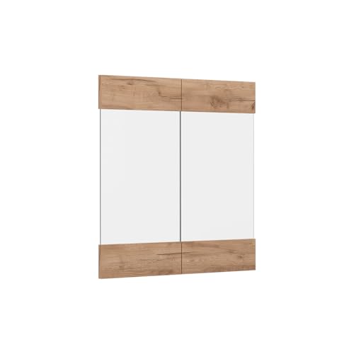 Vicco Façade de Cuisine R-Line, Chêne de Force doré, 59.2x59cm façade de Meuble pour Meuble Mural vitré, adapté aux armoires de Cuisine R-Line pour Une...