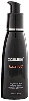 Wicked Sensual Care Ultra Fragrance Free Silicone Based Personal Lubricant 60ml