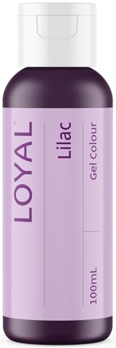 Image of Loyal Gel Food Coloring | Vibrant Color for Buttercream, Fondant, Royal Icing, Gum Paste, Marzipan and Cake Batter | Gel-Based Concentrated Food Dye - 100ml Lilac