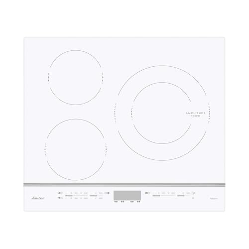 Sauter - SPI4360W - Plaque Induction - Table de Cuisson Encastrable - Blanc - 3 Foyers - 7200W -...