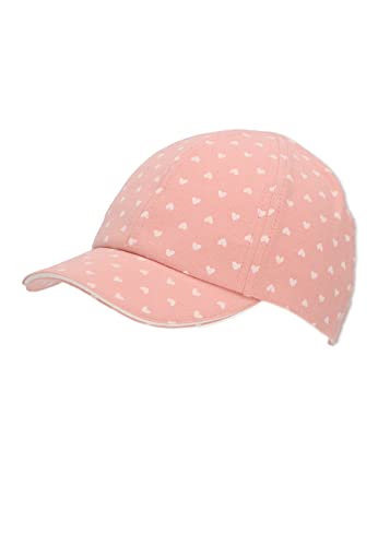 Sterntaler Mädchen Baseball-Cap Heart Baseballkappe, zartrosa, 49