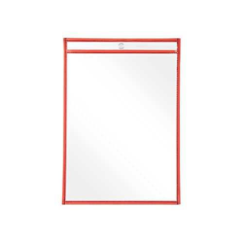 Pacon Dry Erase Pockets, 5 Assorted Neon Colors, 9" x 12", 10 Pockets - Image 6