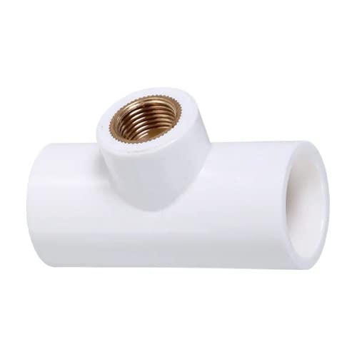 UPVC Plumbing Supplies & Pipe Fitting Brass Tee 3/4"x1/2" Pack of 4 (B0BR9XSB7H) Amazon Price History, Amazon Price Tracker