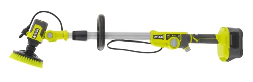 RYOBI ONE+ RWTS18-0 Accu-natte reinigingsborstel, 18 V, telescopisch tot 1,4 m, 15 cm borstelkop, max. stationair toerental min¹ 0-2100, zonder accu en oplader - Afbeelding 4