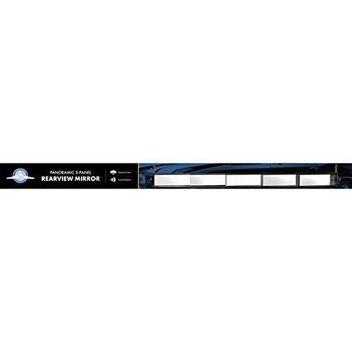 United Pacific 60051 Panoramic 5-Panel Rearview Mirror, 1 Pack #TOP4