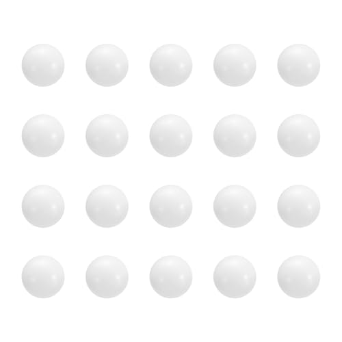 uxcell 50pcs POM Bearing Balls 3/8" 9.5mm Solid Plastic Bearing Ball