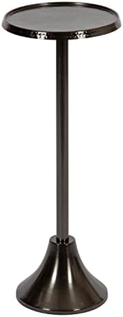 Kate and Laurel Sanzo Modern Pedestal Side Table; ...