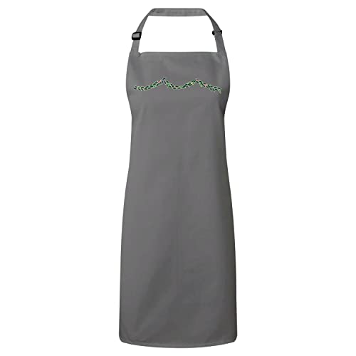 Tablier cuisine Noël gris à offrir pour les fêtes de fin d'année