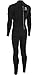 Nyord Mens Furno 3/2mm Back Zip GBS Wetsuit FBM32001 - Black - S