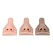 3Pcs Silicone Nose Model, Soft 3D Silicone Flexible Model for Practicing Suture Teaching Instructions Body Part Displays for Jewelry Display Teaching Tool