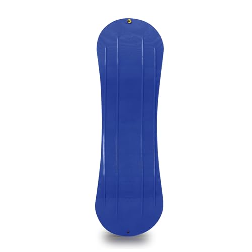 Jamara 460390 Snow Play Snowboard 72cm - aerodynamische Bauweise, Ziehschnur mit Griff, extra Glatte Rutschfläche auf der Unterseite mit Gleitkufen, Anti Rutsch Oberfläche auf der Oberseite