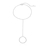 925 Sterling Silver Finger Ring Bracelet Hand Chain for Women, 7