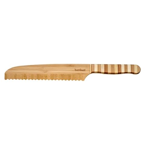 CZA Gezacktes Brotmesser aus Holz Cover