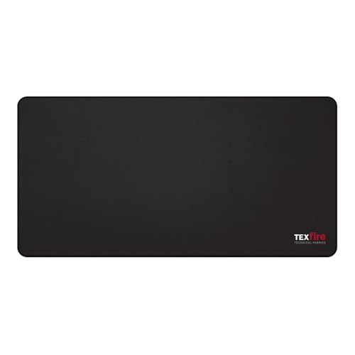 TEXFIRE Alfombra Ignífuga para Chimenea y Estufa – Aislante Térmico para Suelos Rectangular (100x50 cm)