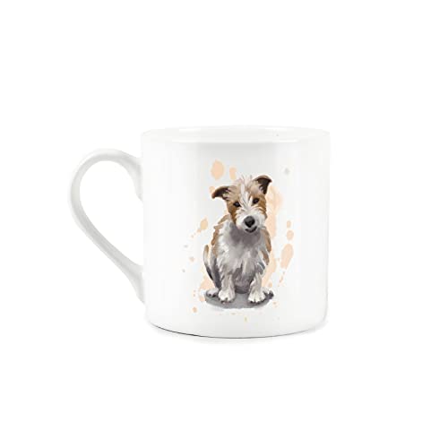Purely Home Terrier Mug - Bone China White Coffee/Tea Present Gift for Dog Lovers - Image 2