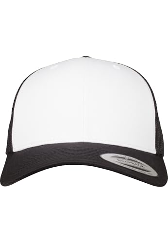 Flexfit Retro Trucker Colored Front Kappe blk/Wht One Size