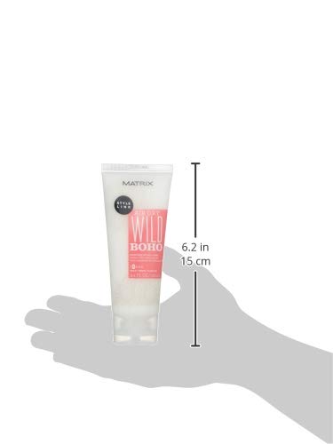 Matrix Style Link Wild Boho Texturizing Air-Dry Cream | Texturizes & Enhances Natural Shape of Hair | For Fine Hair | 3.4 Fl. Oz