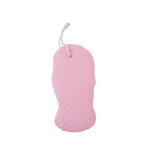 dhaikkkd Esponja de baño exfoliante supersuave para niños, para hombres y mujeres accesorio de baño para ducha(Rosa) Cover