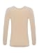 Hansber Kids Girls Boys Compression Base Layer Thermal Underwear Tops Stretchy Nylon Long Sleeve Undershirts Type A Nude 7-10