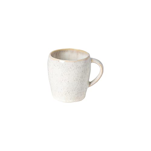 Casafina Ceramic Stoneware 15 oz. Mug - Eivissa Collection, Sand Beige | Microwave & Dishwasher Safe Dinnerware | Food Safe Glazing | Restaurant Quality Drinkware