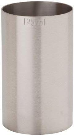 We Can Source It Ltd - Engraved Stainless Steel Thimble Bar Measure - Spirit Measure, Thimble Measure, Shot Measure, Measuring Cup for Commercial and Home Bars (125ml)