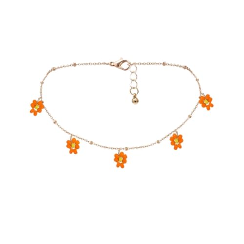Charmant collier de perles marguerite pour femme, décoration de cou idéale