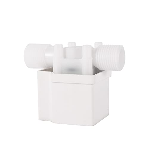Válvula de solenoide protegida con esta cubierta impermeable de plástico blanco en pack de 2 7