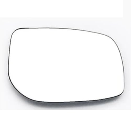 Glace de rétroviseur Toyota Yaris blanche sans chauffage lentille de remplacement 1pc