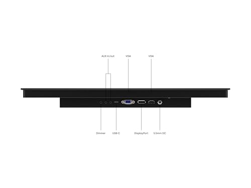 Image of Beetronics 27 Inch High Brightness Touchscreen Monitor | Full HD 1080p | IP66 Waterproof & Dustproof | Industrial Sunlight Readable Outdoor Display for PC, Mac, Linux | 27HB9M /U1