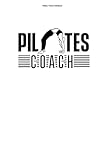 Pilates Trainer Notizbuch: 100 Seiten | Liniert | Trainer Sport Yoga Workout Gym Fitness Training Experte Pilates