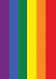 Toland Home Garden  Rainbow Pride 12.5 x 18-Inch Decorative USA-Produced Garden Flag