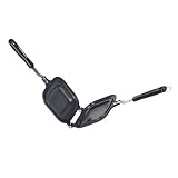 Cabilock Sandwich Pfanne Lagerfeuer Sandwich Maker Brotbackform Doppelseitige Pfanne Brot Sandwich Frühstücks Sandwich Brotform Ei Bratpfanne Toaster Ofenpfanne Grillpfanne