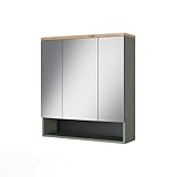 DIMENSIONI: Il mobile da bagno con specchio ha una larghezza di 70 cm, un'altezza di 77 cm e una profondità di 22 cm. Tutte le misure dettagliate sono riportate nelle foto.