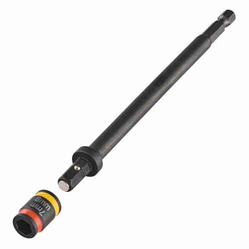 Malco MSHXLCM3 6 in. C-Rhex Cleanable, Reversable, Magnetic Hex Driver Metric 7 & 8 MM