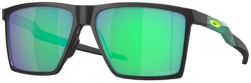 Oakley OO9482 Sunglasses Bundle: OO 9482 FUTURITY SUN 948202 Satin Black/Prizm Jade Policarbonate Standard and Eyewear Cleaning Kit