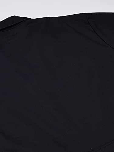 Bulwark Fr Men's Flame Resistant 9 Oz Twill Cotton Classic Coverall With Hemmed Sleeves, Navy, 44 #TOP5