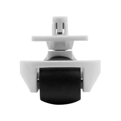Fixbetter Rueda delantera, rueda silenciosa, rueda delantera silenciosa, rueda delantera neumática, rueda para Roborock S8/S7/Q7/S6/S5/G20/G10S/G10/T7S/S65/S55 Series para robot aspirador Xiaomi 1C/F9
