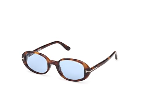 Marcolin Ft1364 Unisex Adult Glasses, Blonde Havana, 49