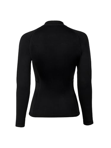 Camiseta para mujer de neopreno premium con mangas largas, para buceo, natación y actividades en la playa miniatura 5