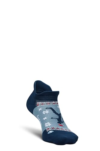Image of Feetures Elite Light Cushion No Show Tab Sock Wave