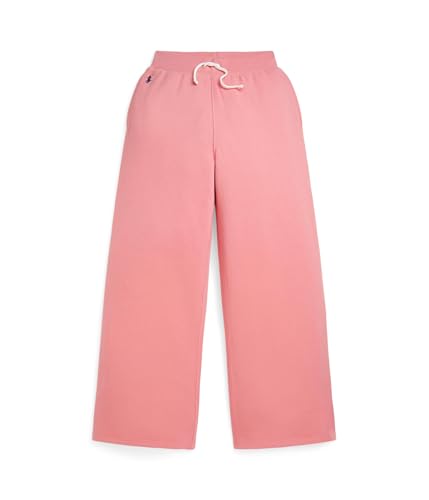 Polo Ralph Lauren Girls' Fleece Wide-Leg Sweatpants (Big Kid)